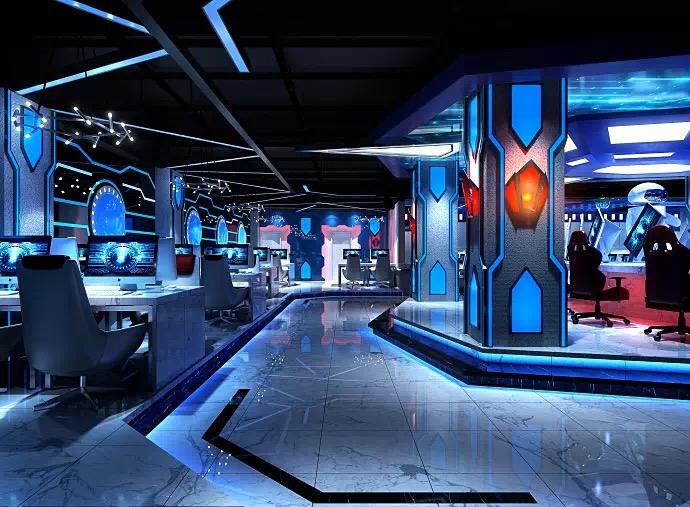 如何提升網(wǎng)咖裝修檔次？網(wǎng)咖設(shè)計(jì)效果圖