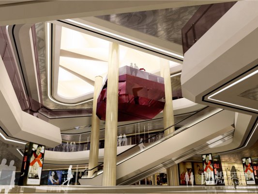 工裝案例-商場設(shè)計效果圖