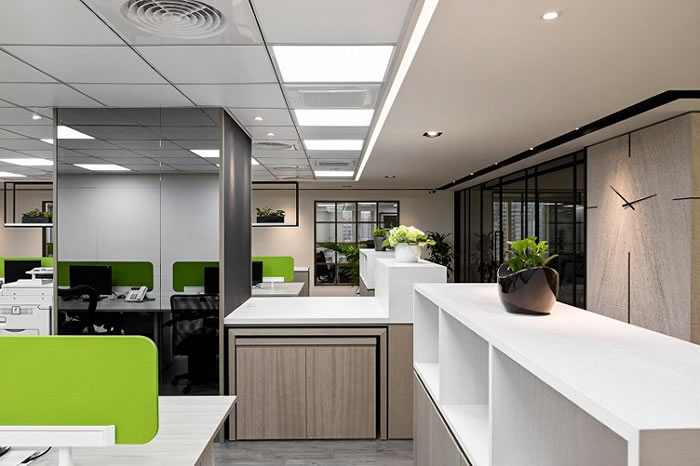辦公室辦公區裝修效果圖