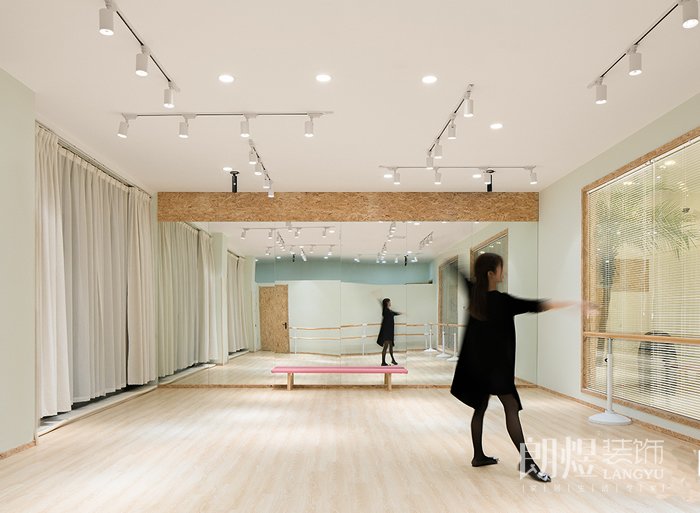 舞蹈培訓學校裝修設計效果圖