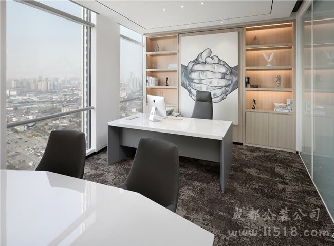 現代簡約風辦公室裝修設計的要點