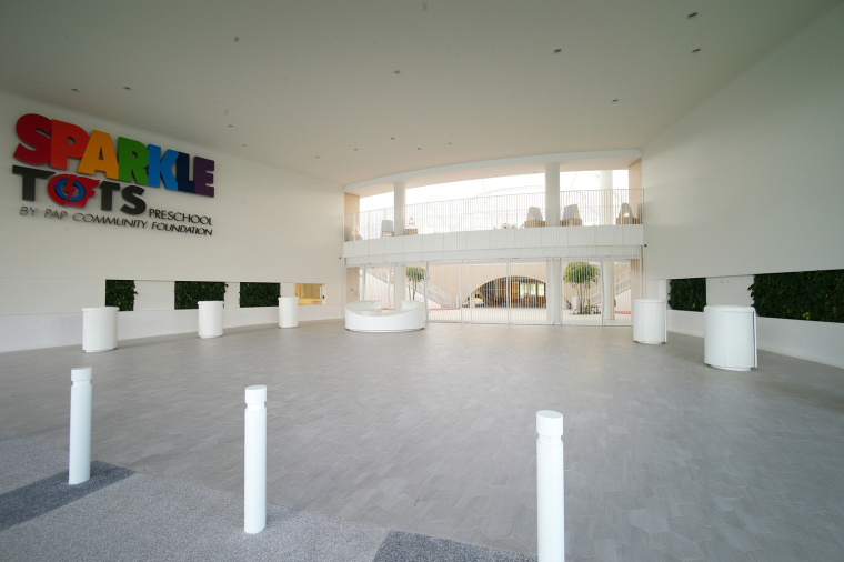 教育機構大廳背景墻設計圖