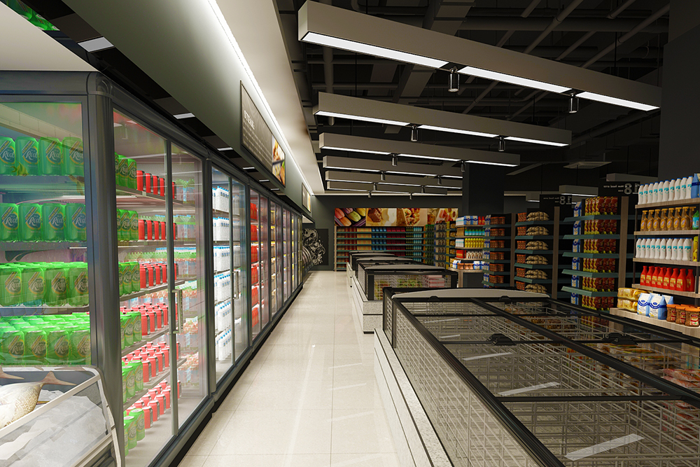 超市店面裝修效果圖