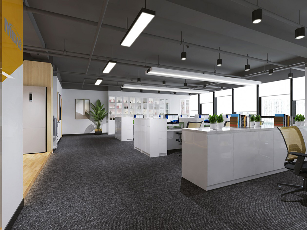 開放式辦公室設計效果圖 開放式辦公室設計效果圖