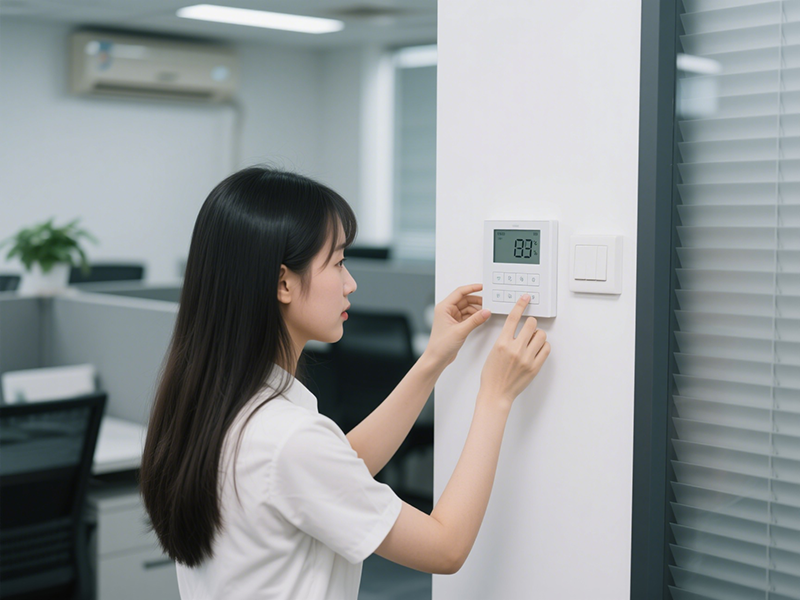 辦公室空調系統新風調試