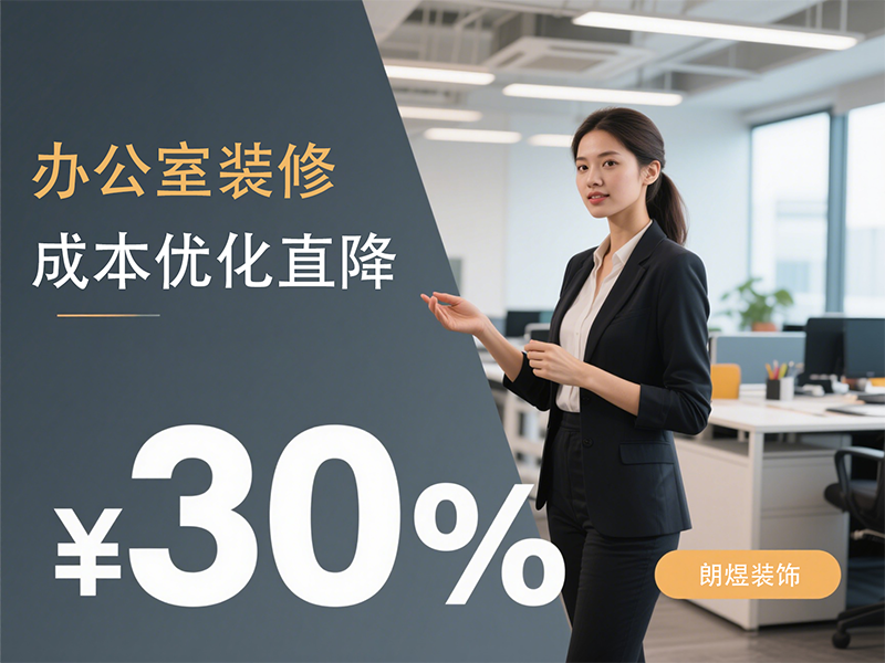 4大核心技法讓您的辦公室裝修成本直降30%！