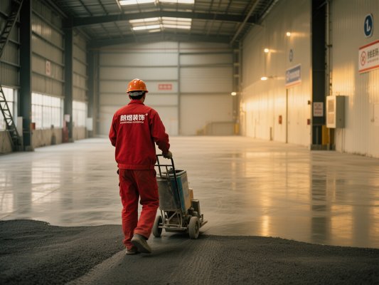 廠房裝修為什么建議地面采用耐磨地坪金