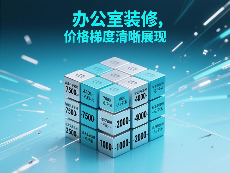 辦公室裝修價格梯度