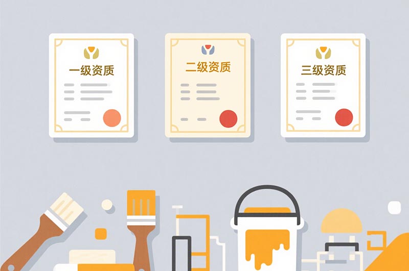 建筑裝修裝飾工程專業承包資質也分一級、二級、三級