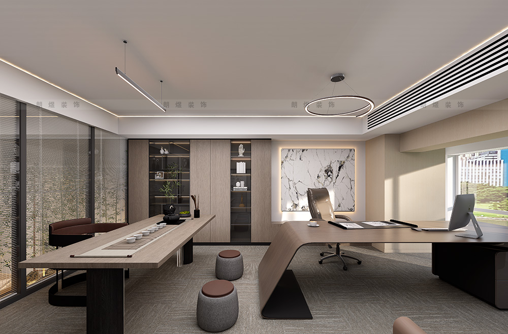 總經(jīng)理/領導辦公室裝修設計效果圖