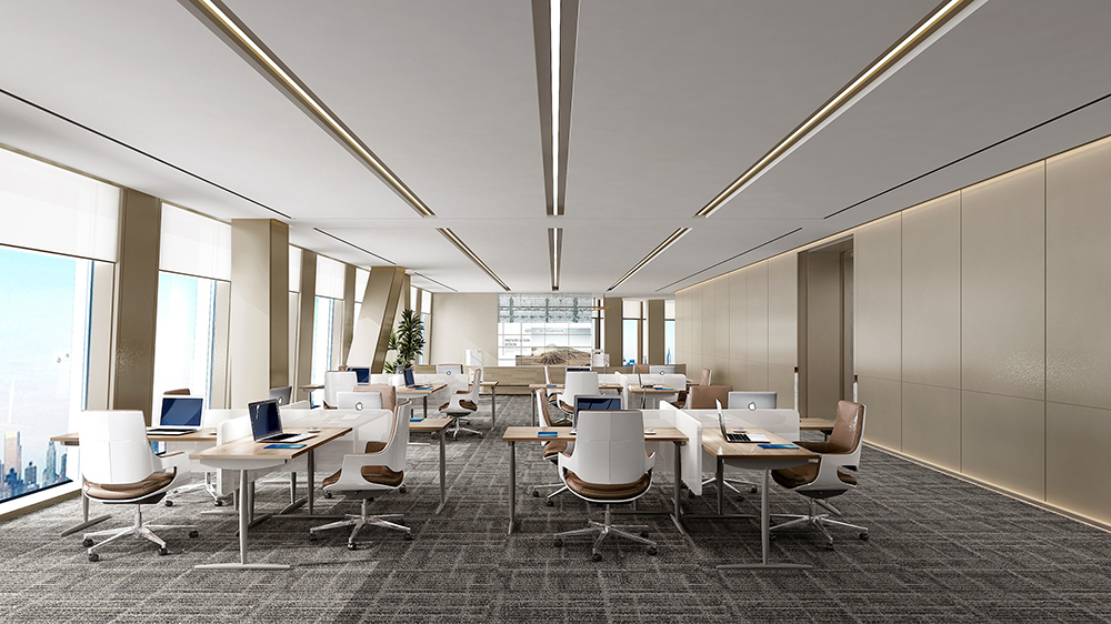 豪華辦公室裝修設計效果圖