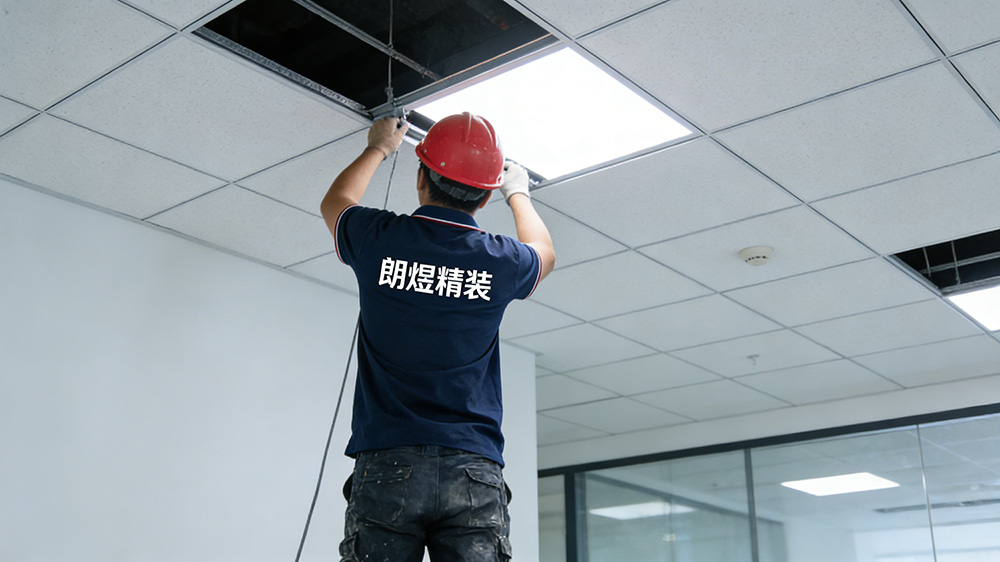 老舊辦公室頂面翻新